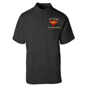 1st Marine Air Wing Embroidered Tru-Spec Golf Shirt