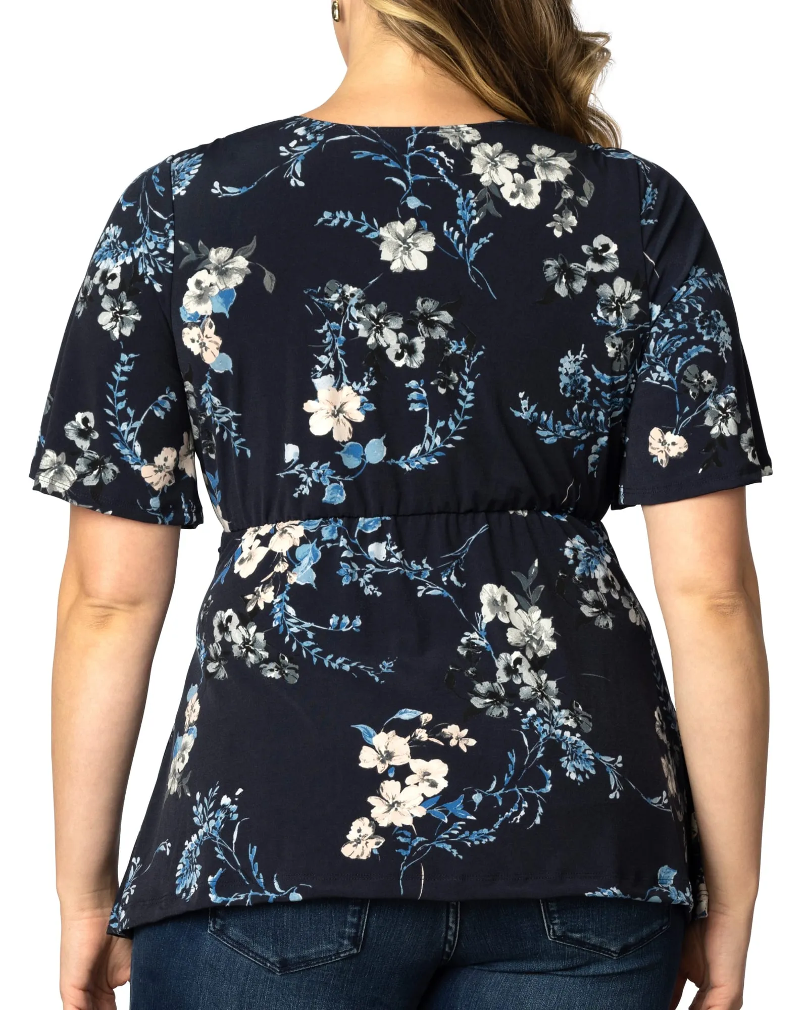 Abby Twist Front Top | FRENCH BLUE GARDEN