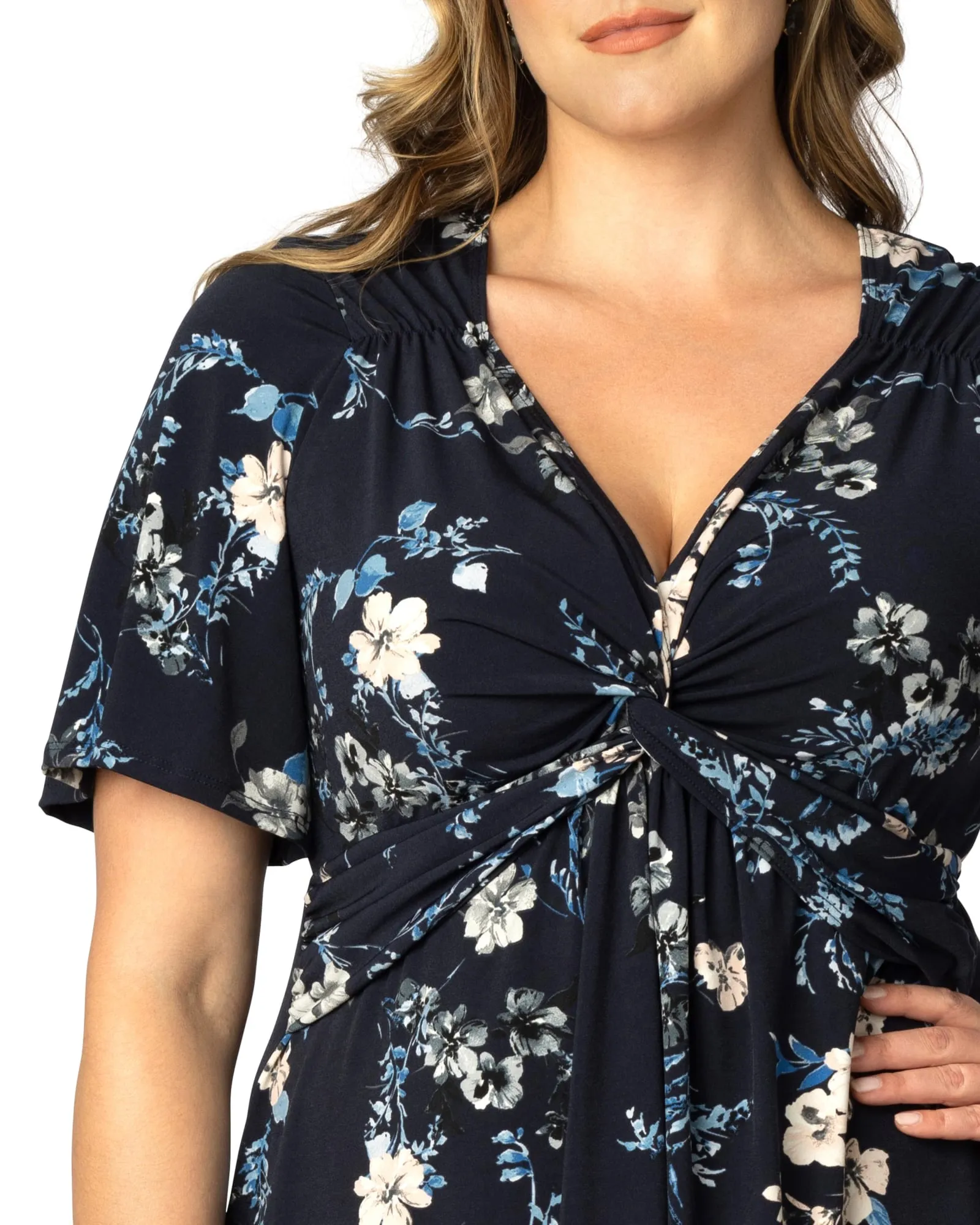 Abby Twist Front Top | FRENCH BLUE GARDEN