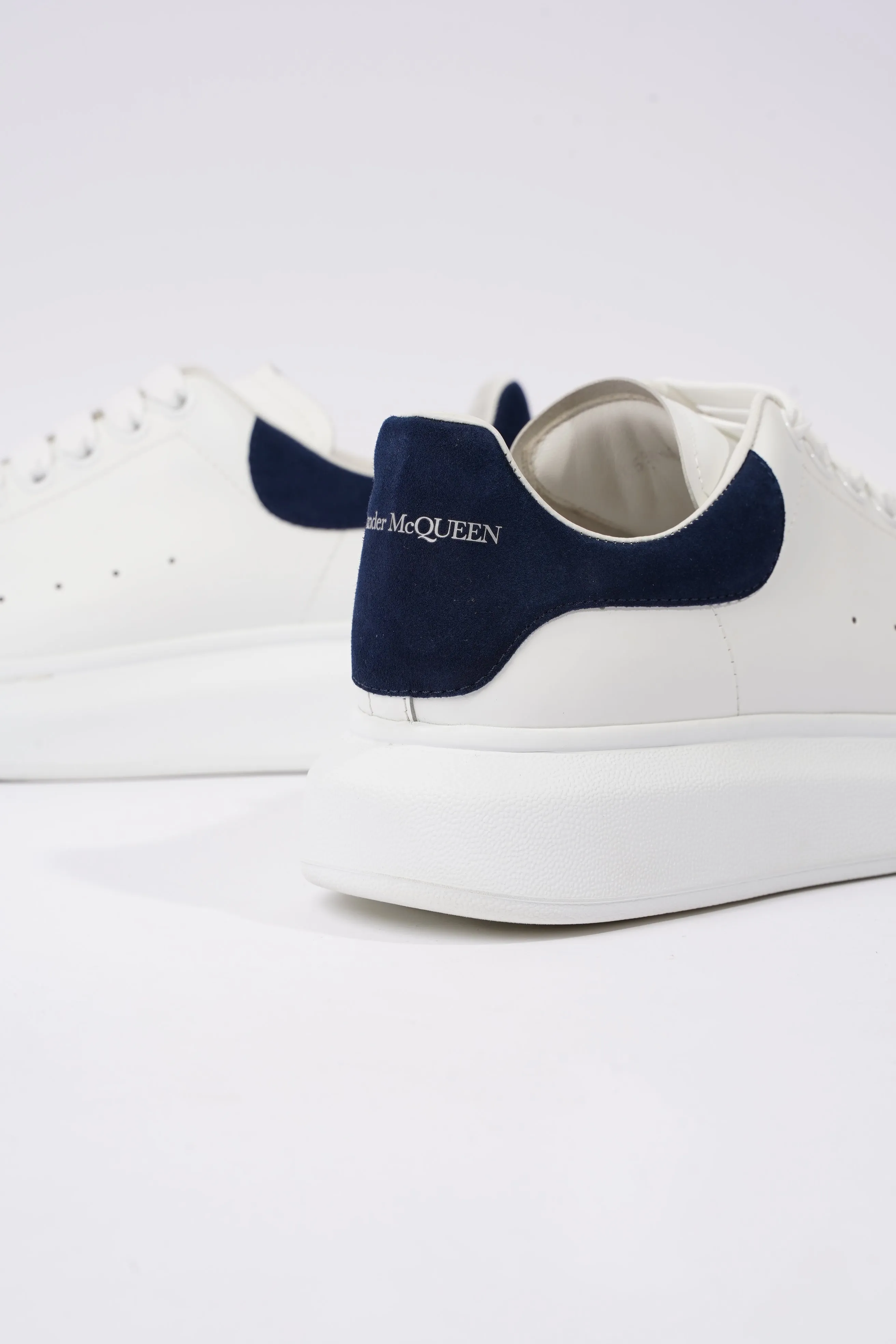 Alexander McQueen Womens Oversized Sneaker Navy Tab EU 39 / UK 6