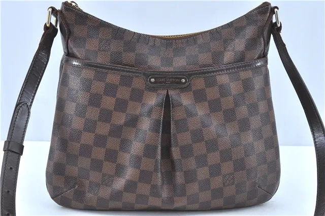 Auth Louis Vuitton Damier Bloomsbury PM Shoulder Cross Body Bag N42251 LV H9639