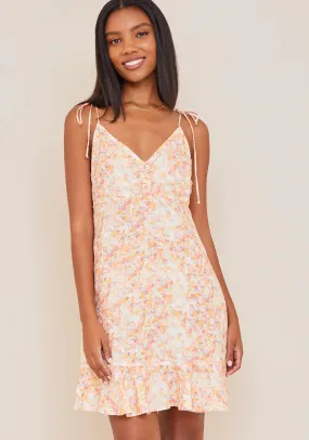 Bella Dahl Tie Strap Smocked Back Dress