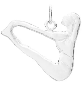 Boat Pose Yoga Charm