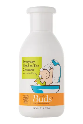 Buds Everyday Organics Head to Toe Cleanser 225ml