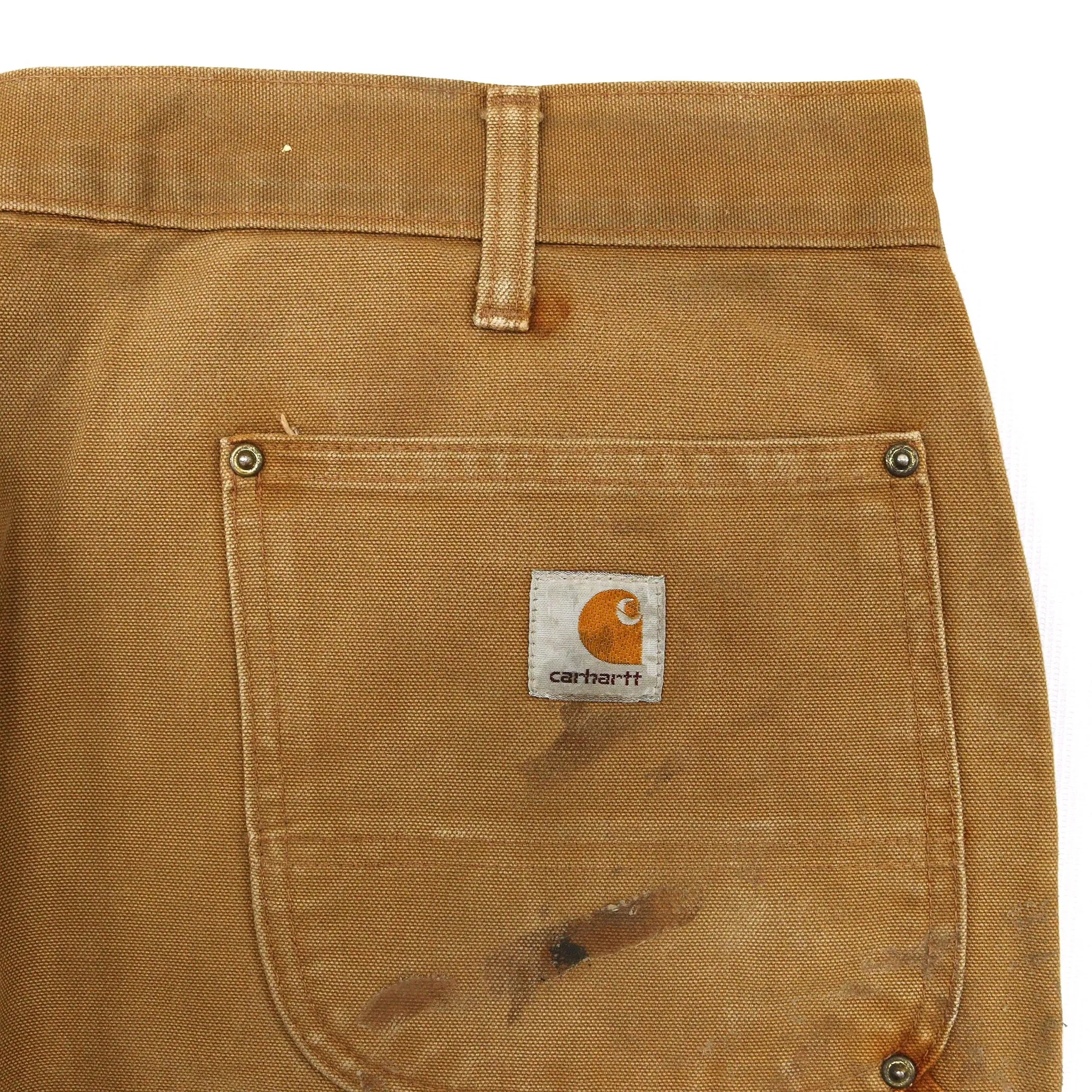 Carhartt Double Knee Carpenter Beige Work Trousers