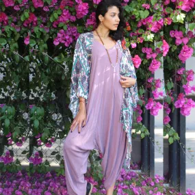 DAUGHTERS OF CULTURE PLUM JUMPSUIT