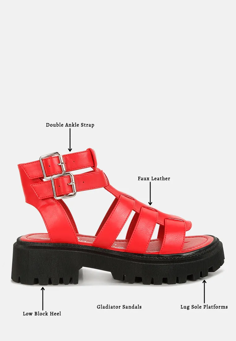 Dewey Chunky Gladiator Sandals