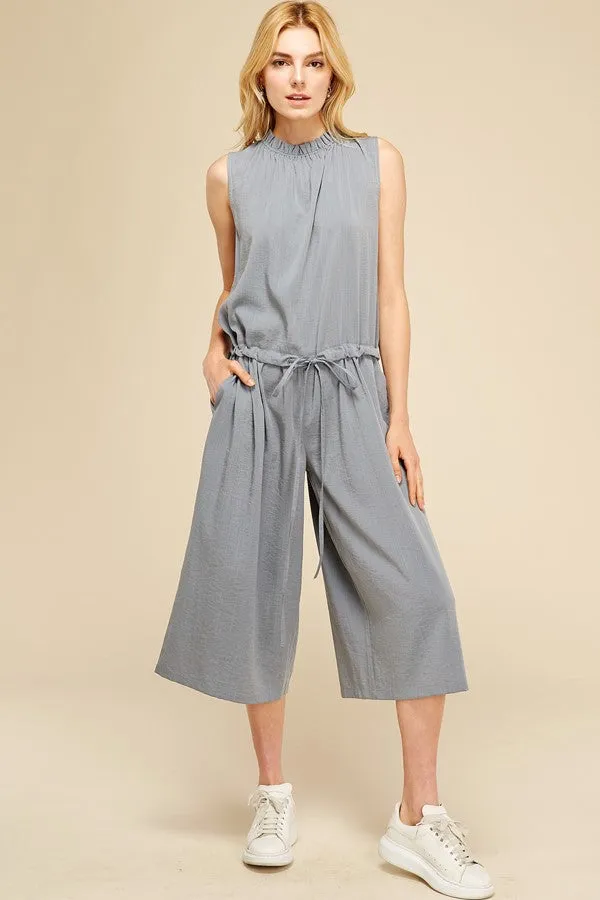 DUSTY CROPPED JUMPSUIT