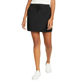 Eddie Bauer Women's UPF 50  Zipper Pocket Stretch Comfort Tulip Hem Skort