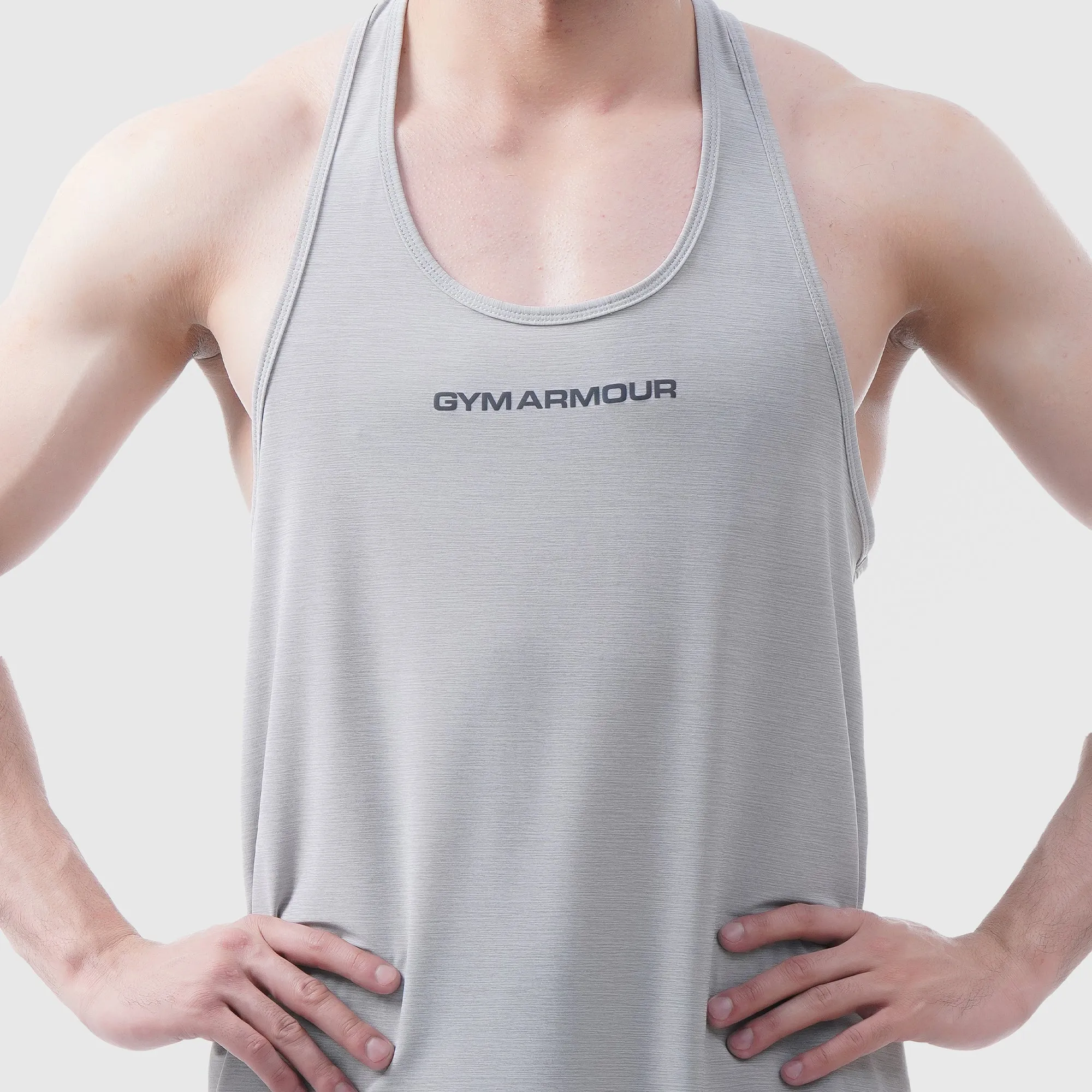 Elite Grip Tank (Light Grey)