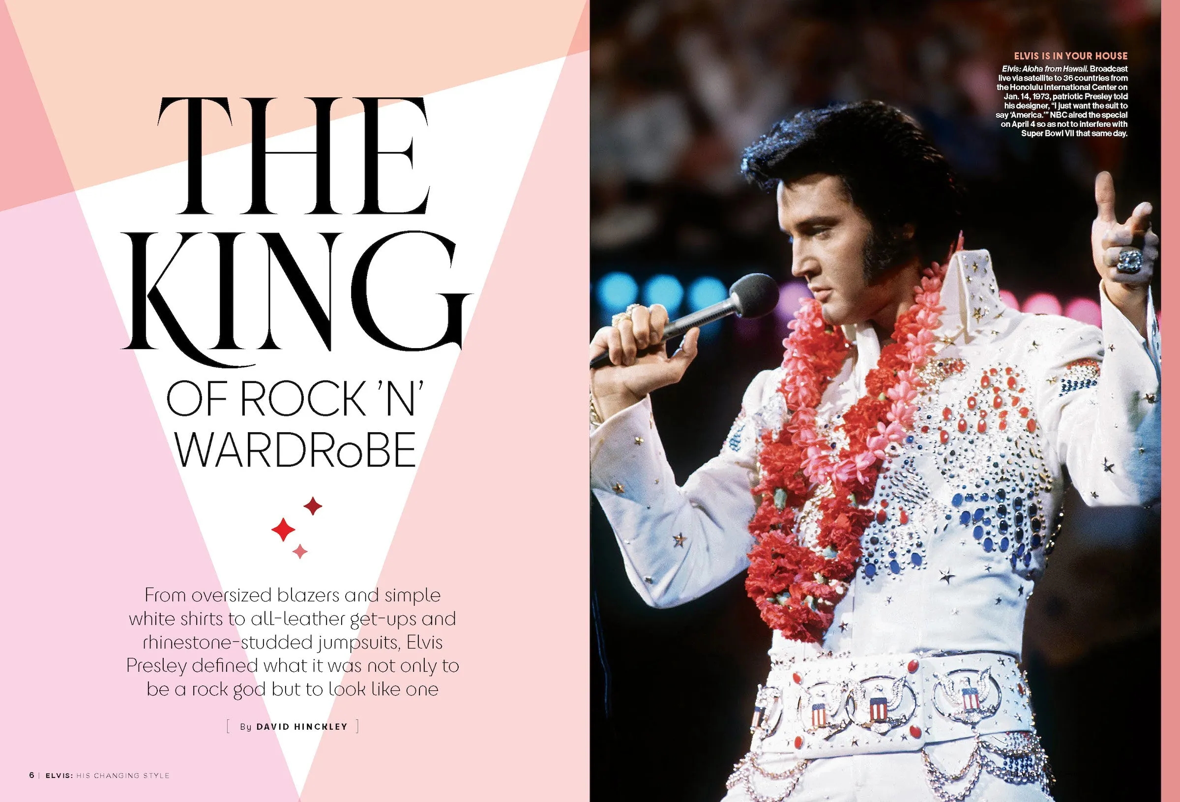 Elvis Presley - A Scrapbook Of His Favorite Looks: 190  Photos, Oversized Blazer, Rhinestone-Studded Jumpsuit, Burning Love Suit, White Shirts, Leather, Rock God Wardrobe, Hair, Jailhouse Rock & Tour!