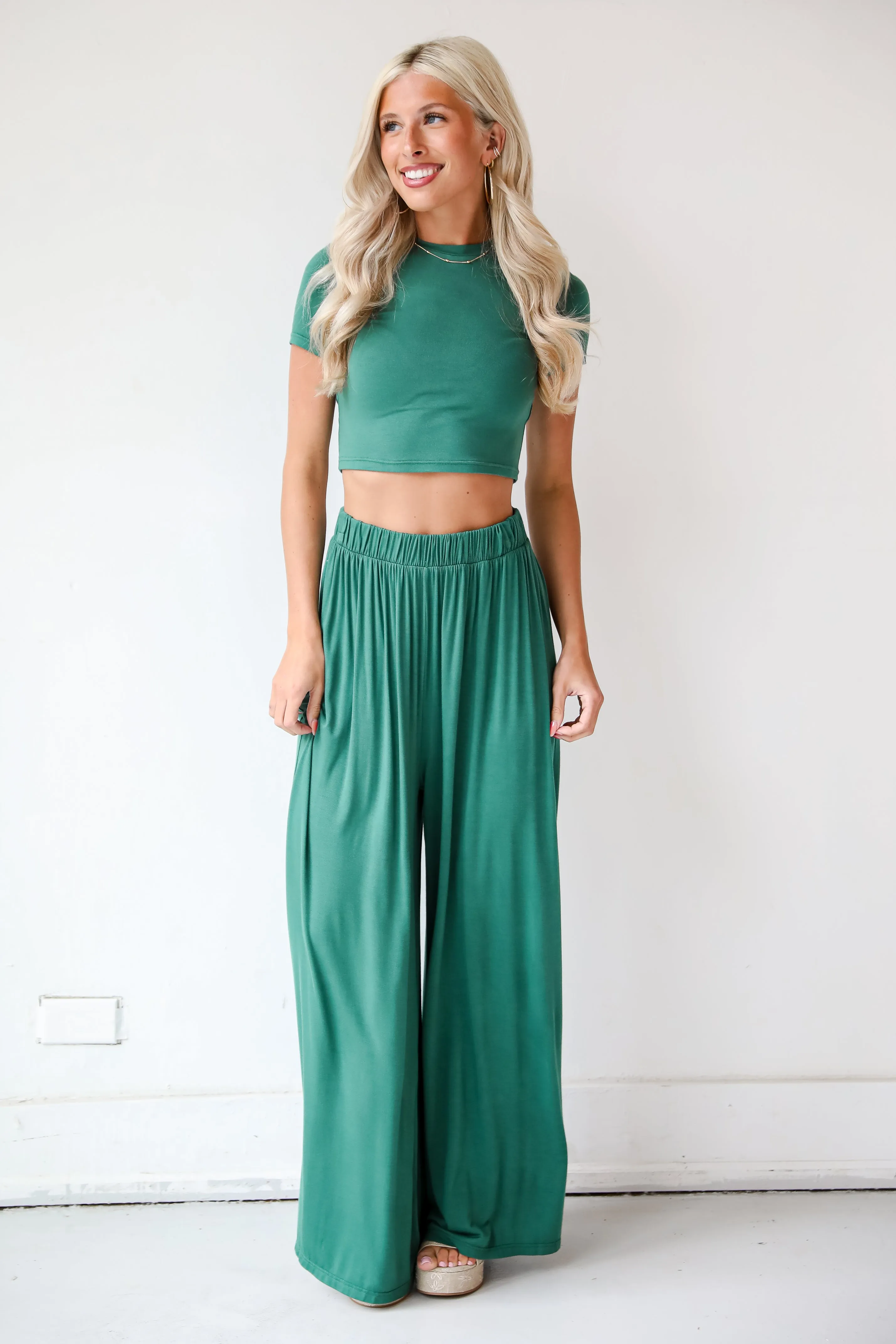 FINAL SALE - Best Of Days Cropped Tee - DU DEAL