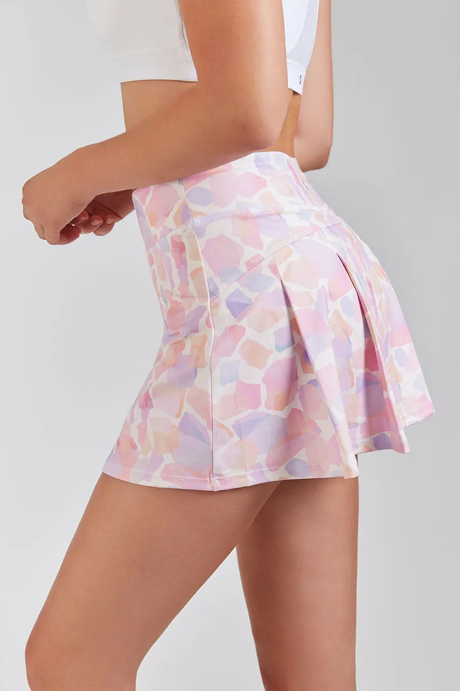 FlexFit Artistic Print Tennis Skirt