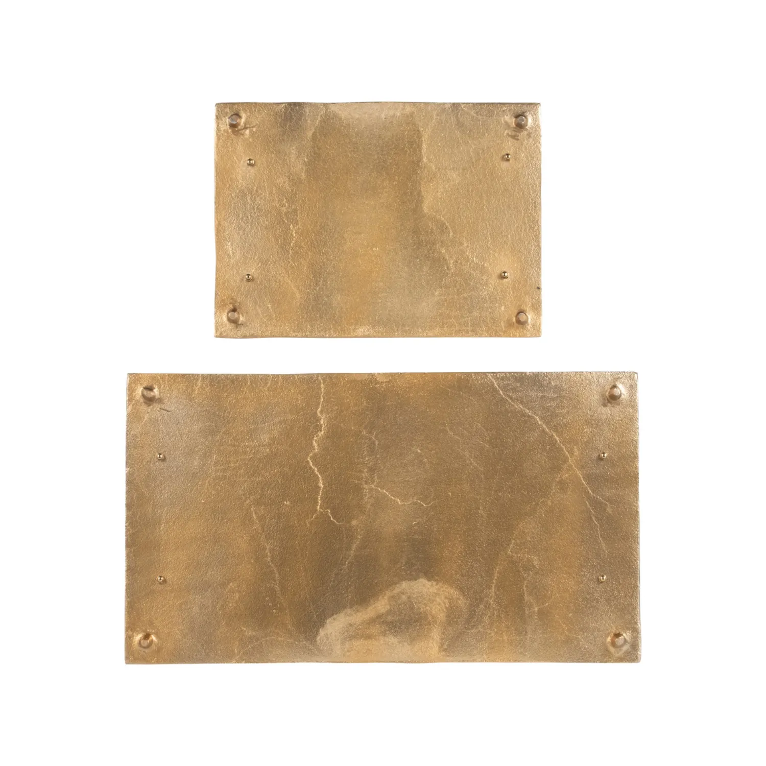 Golden Links Trays Set of 2