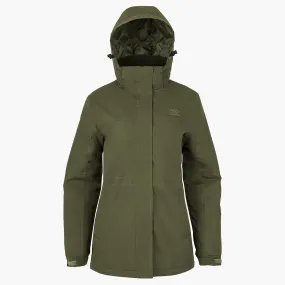 Highlander Boreas Winter Jacket Womens Olive Green