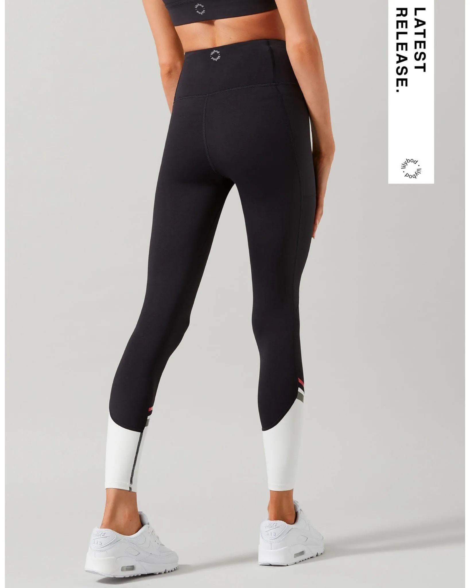 Lilybod Raven Legging - Obsidian Grey