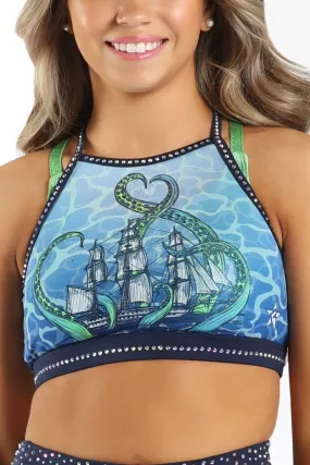 Lindi Sports Bra in Under the Sea