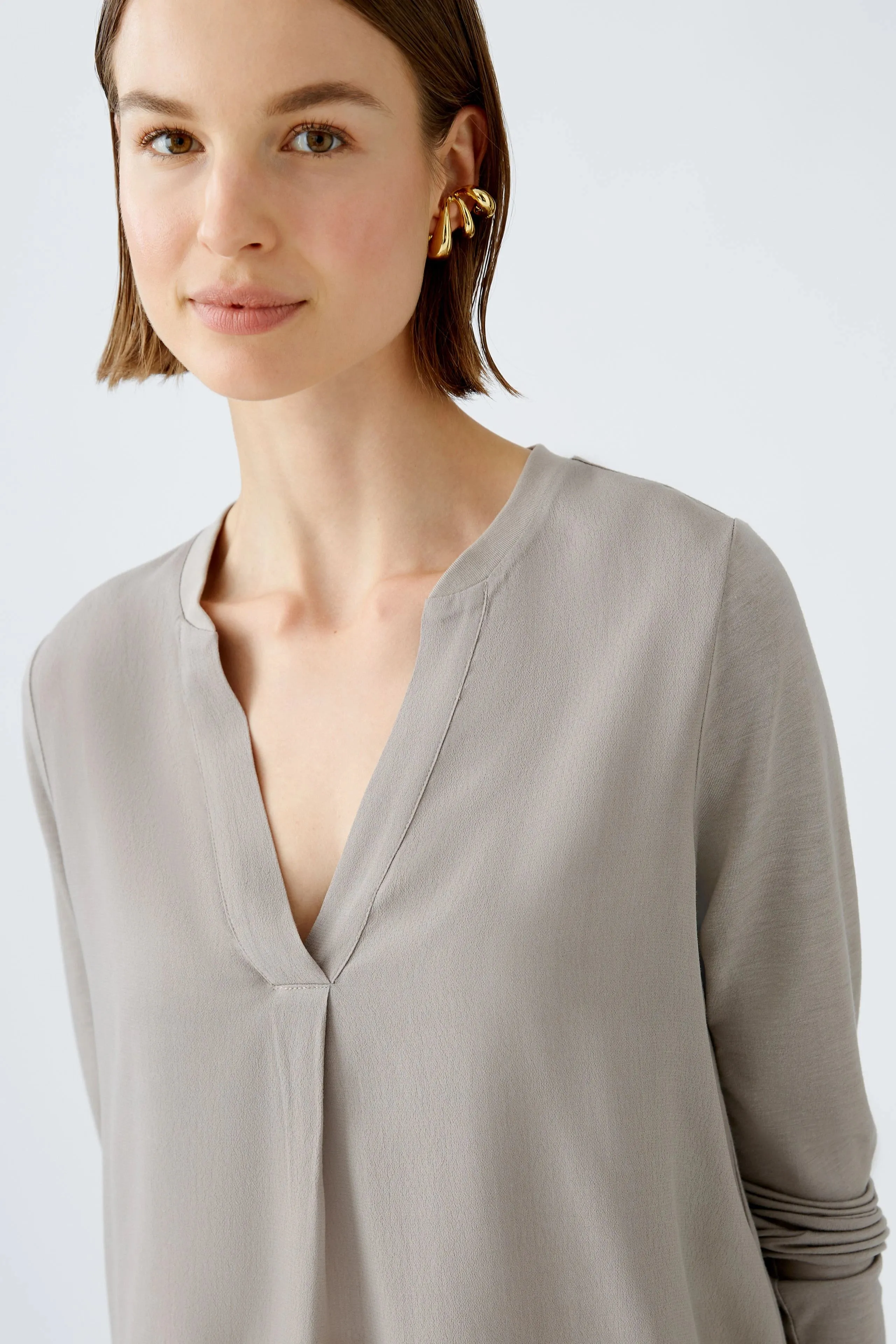 Oui V-Neck Blouse