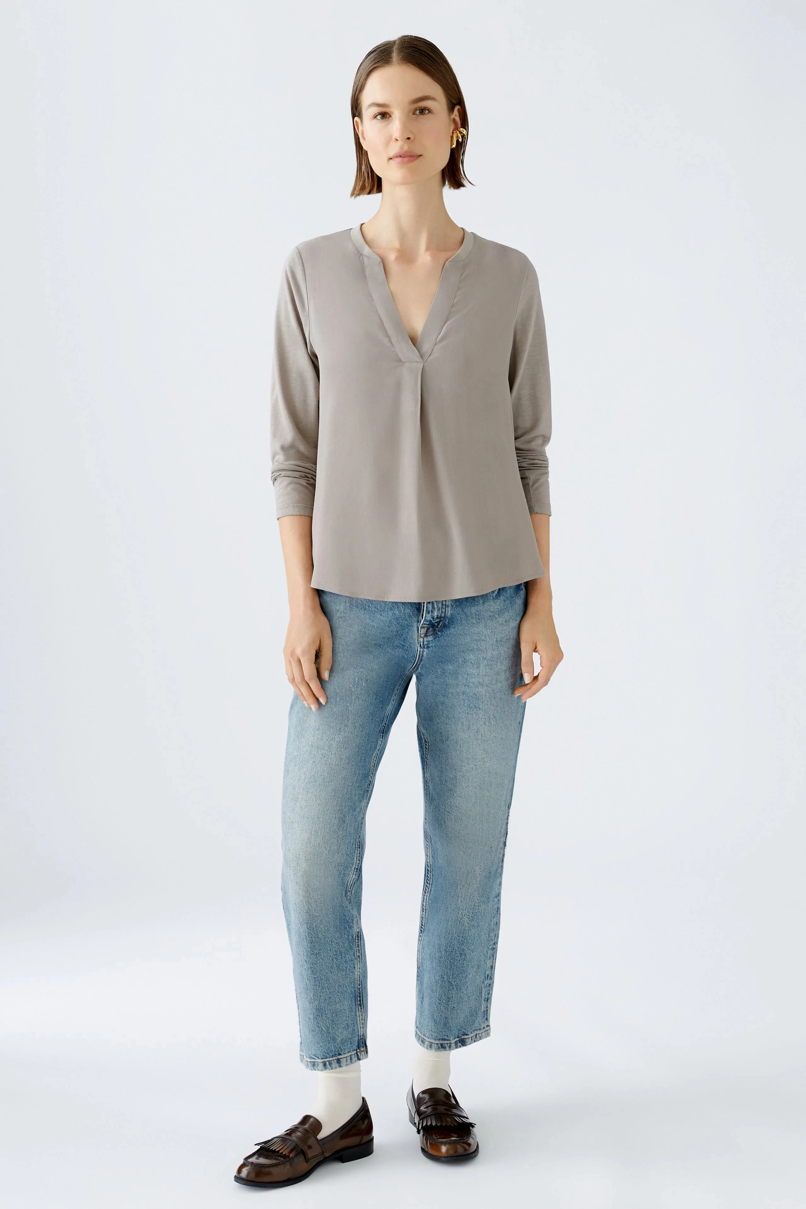 Oui V-Neck Blouse