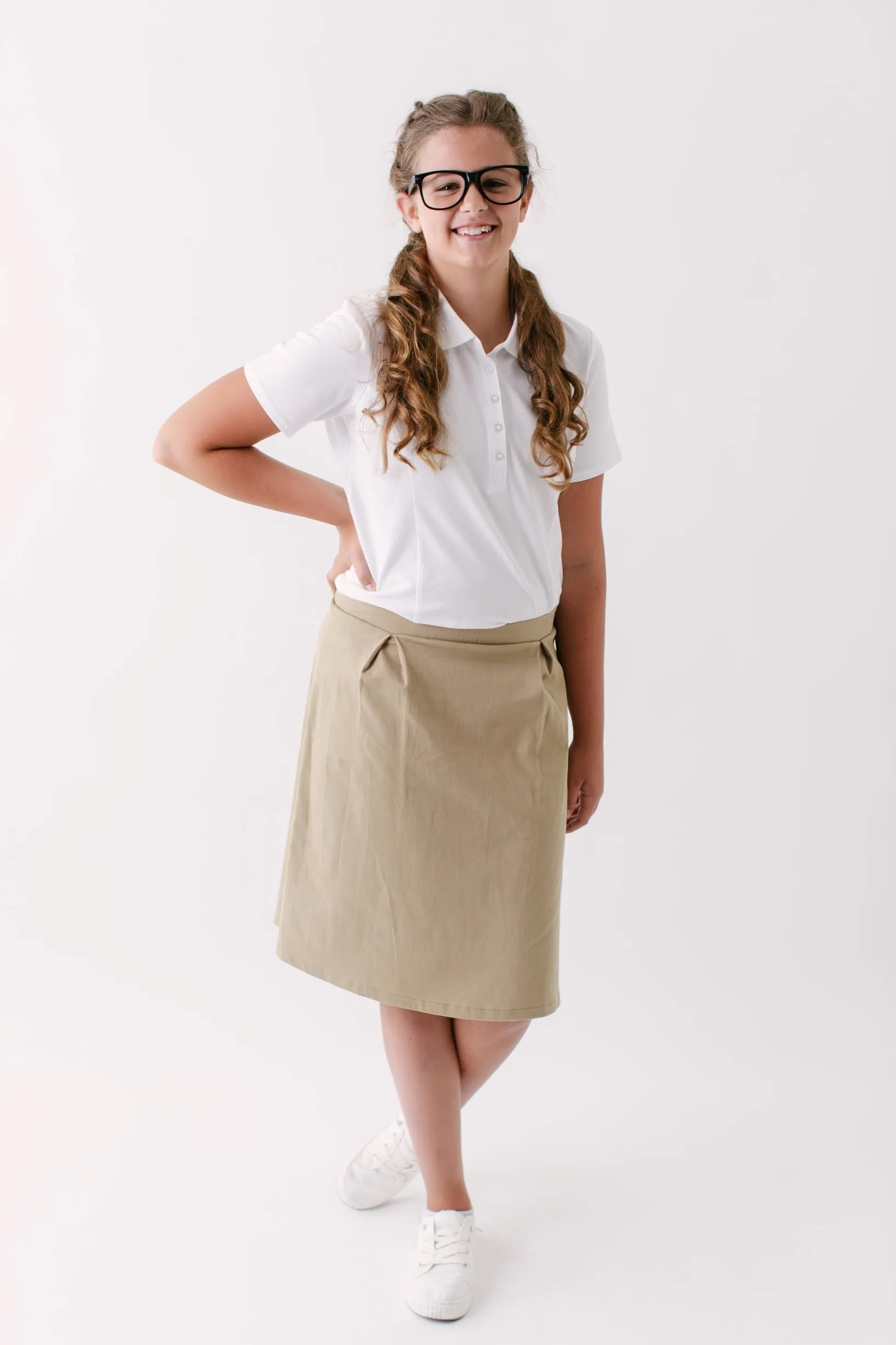 'Remy' Girl School Uniform Skort FINAL SALE