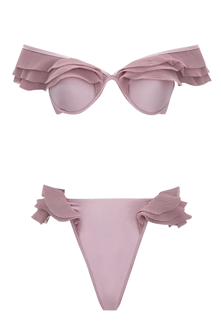 Salama Lilac High Rise Bikini