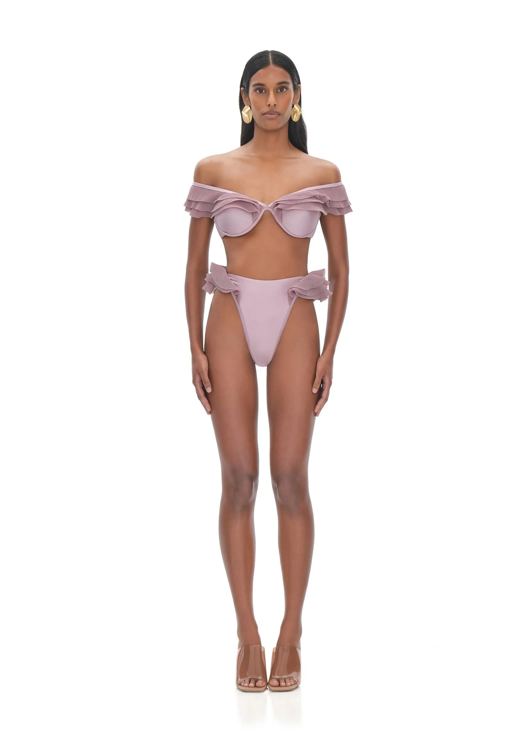 Salama Lilac High Rise Bikini