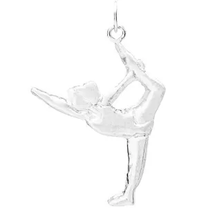 Standing Bow Pose Yoga Charm