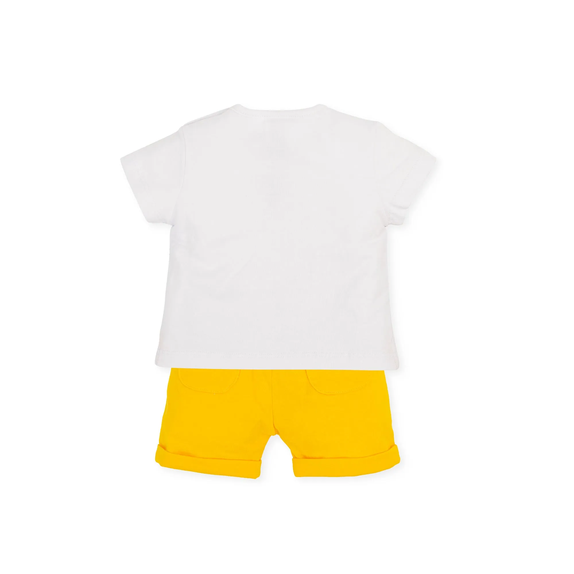 Tutto Piccolo 5595 - White Navy Short Set