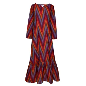 Xanadu Zig Zag Mermaid Dress Hand Woven STORE CREDIT